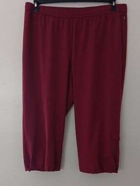 Zenergy Chico's Pull On Cropped Cargo Pants #3683